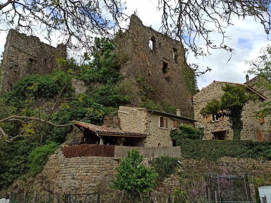 Gite Le Rocher Du Chateau De Retourtour Lamastre Εξωτερικό φωτογραφία